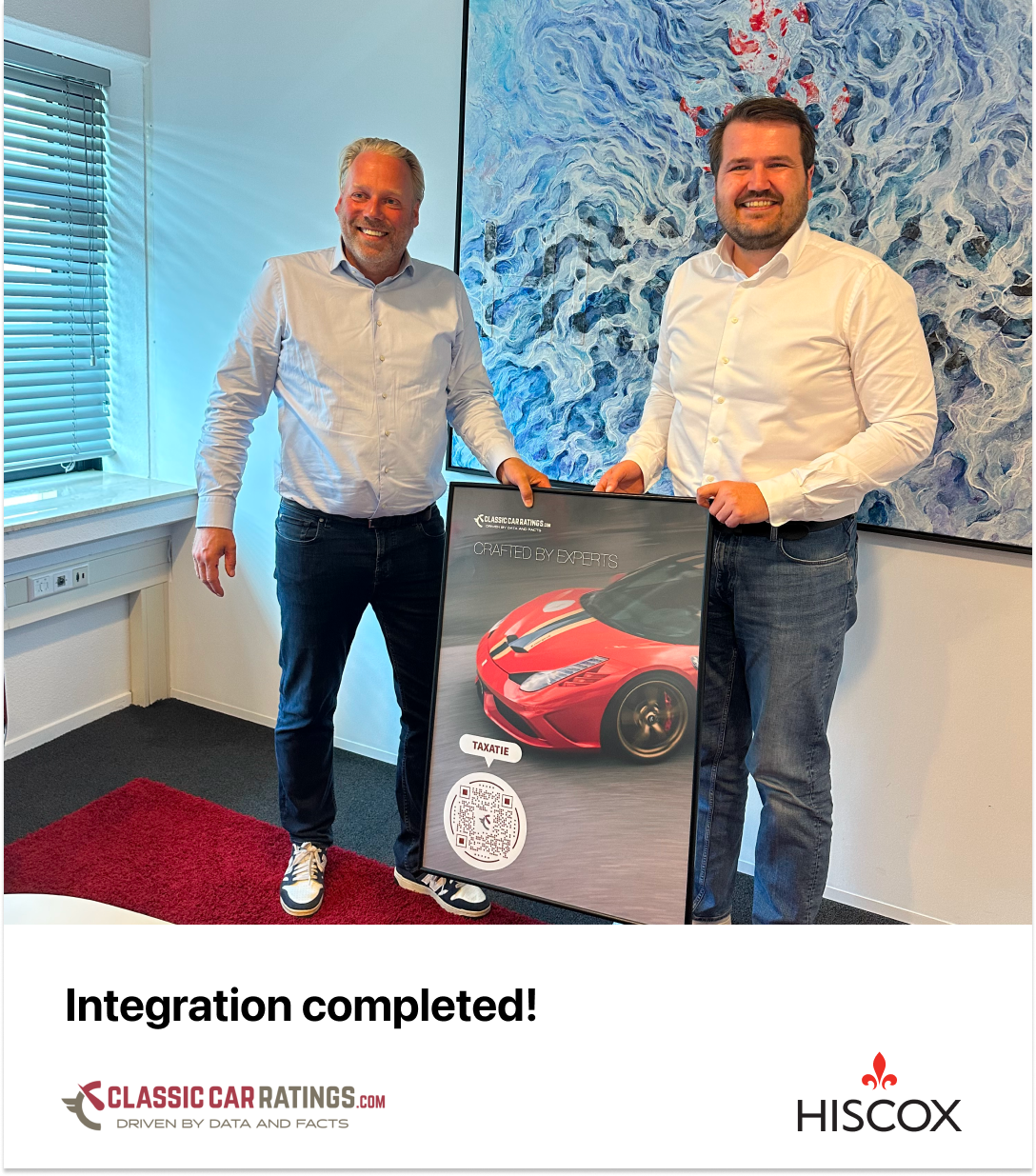 Hiscox integration completed